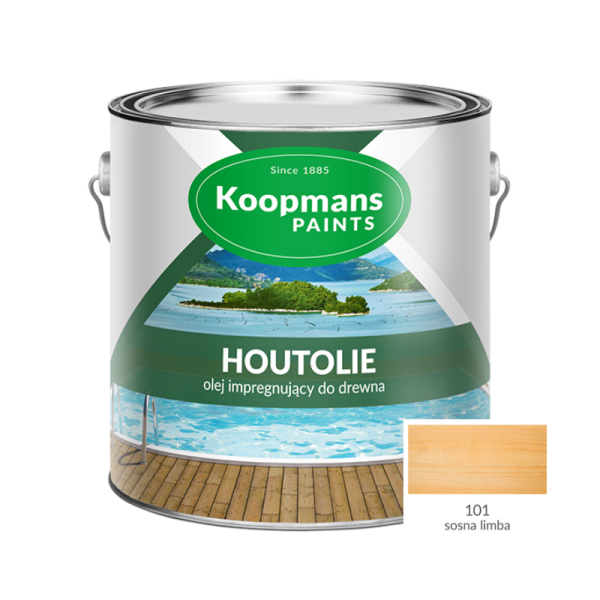 Olej impregnujący do drewna KOOPMANS HOUTOLIE /5 l/ k. sosna limba
