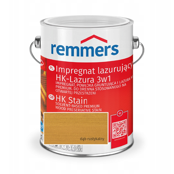 REMMERS HK-LAZURA 3W1 IMPREGNAT DĄB RUSTYKALNY /2,5L/